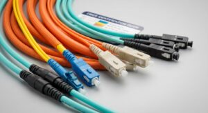 Single mode vs multimode fiber color codes explained | Rotating USB Cable