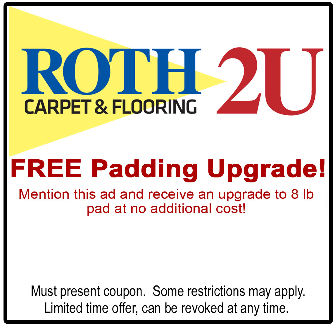 Flooring Specials, Flooring Coupons, Flooring Offers from ROTH Carpet
