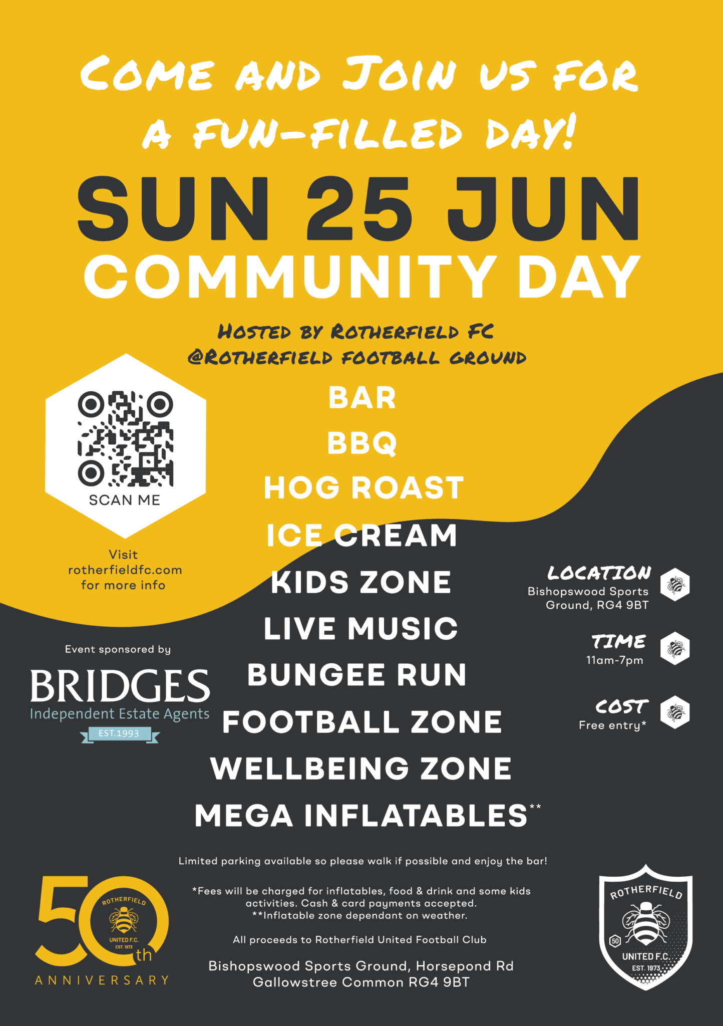 Rotherfield United 50th Anniversary Community Day Rotherfield United