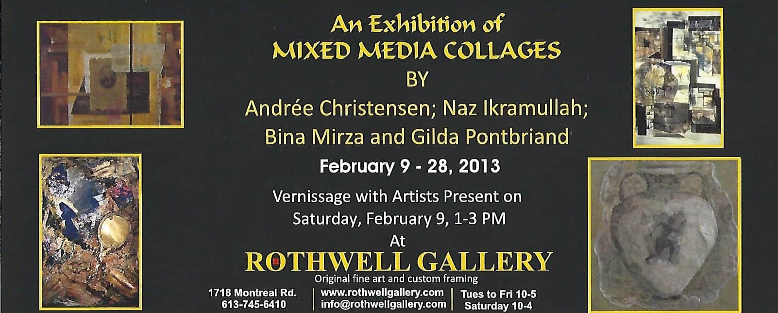 Rothwell Gallery and Framing Ottawa Events