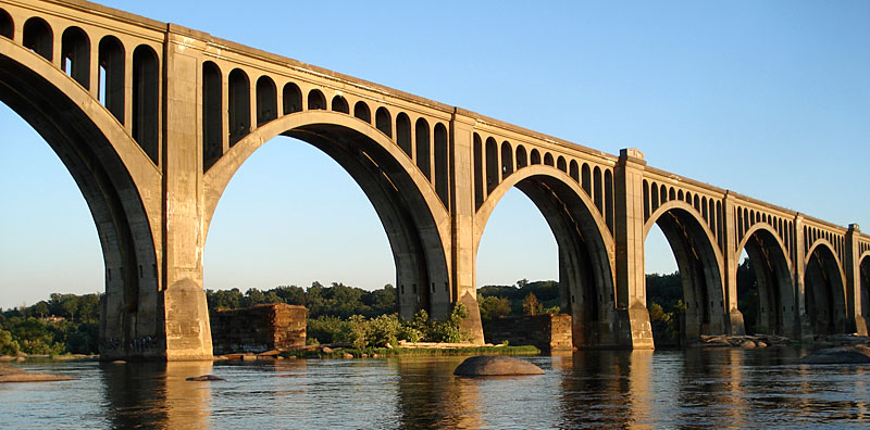 James River Railway Bridge Richmond On The James