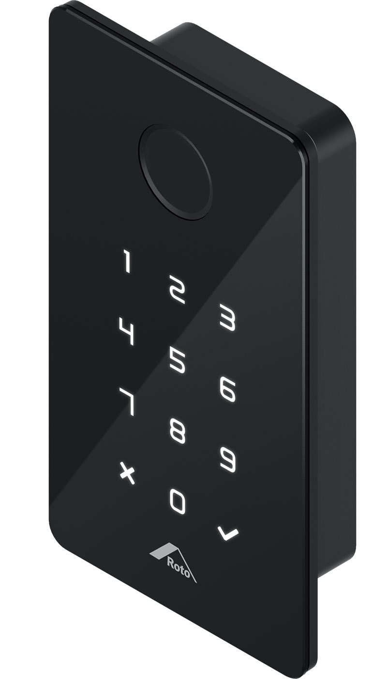 New door lock versions for automatic locking Roto More