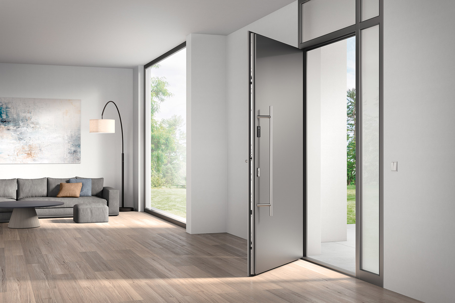 New door lock versions for automatic locking Roto More