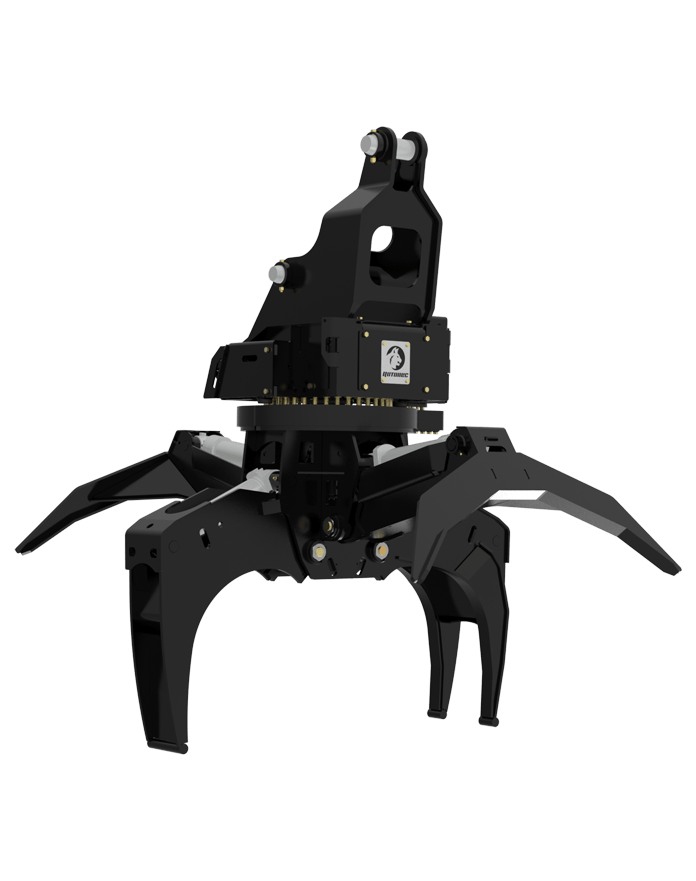 Butt'n Top Style Log Grapples for Loaders & Excavators Rotobec