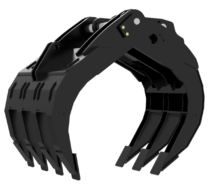 Excavator Contractor Grapples Rotobec