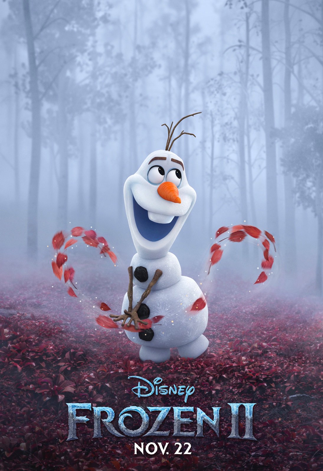 'Frozen 2' Character Posters Foreshadow Epic Scale Rotoscopers