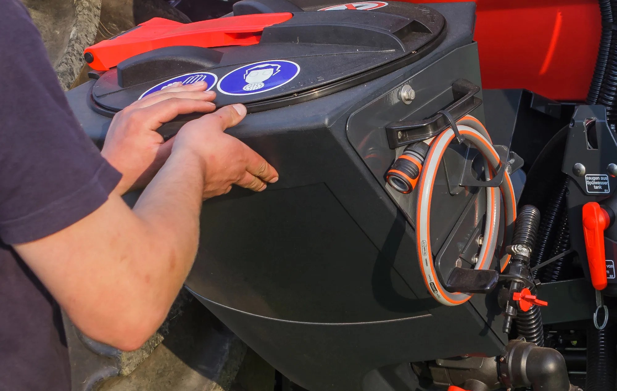 Mix tanks for Sprayers Rotovia Premium solutions