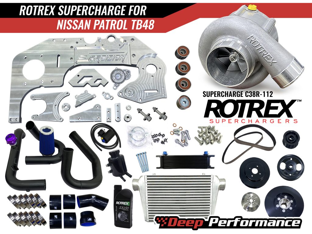 Nissan Patrol Rotrex Supercharger Kits