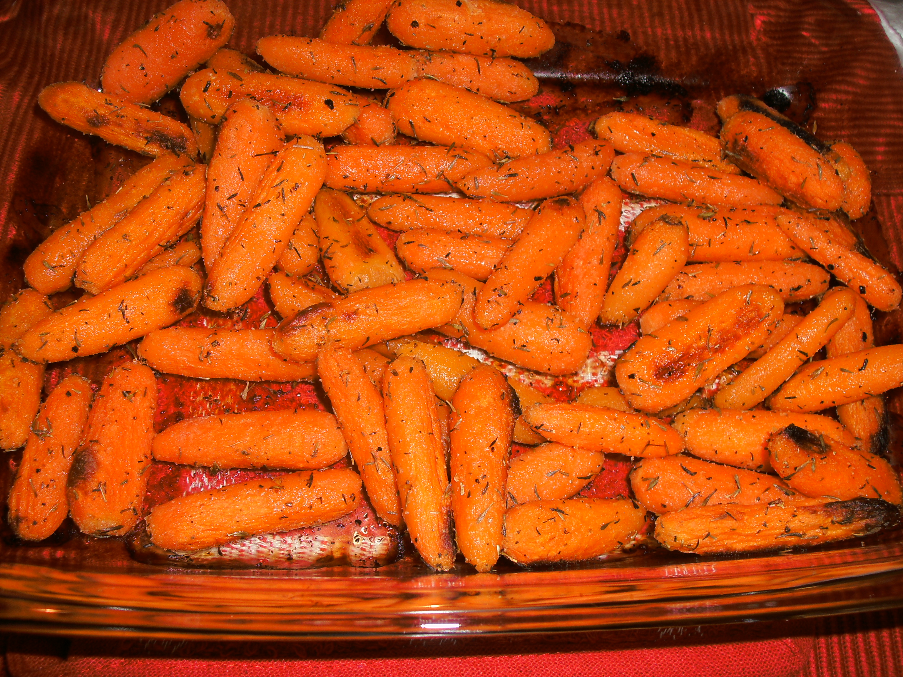 Roasted Baby Carrots RottITude