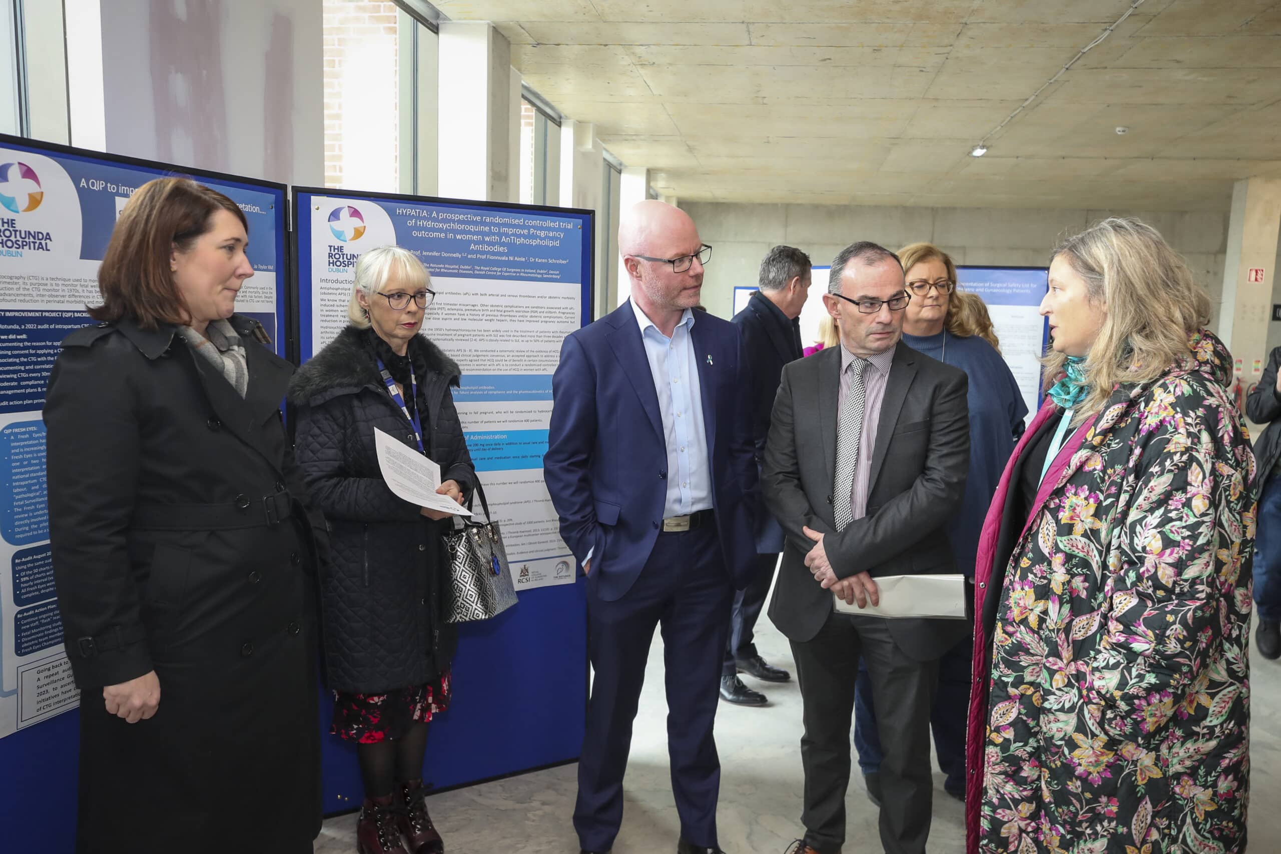 Minister for Health visits new Rotunda Outpatient Services building at