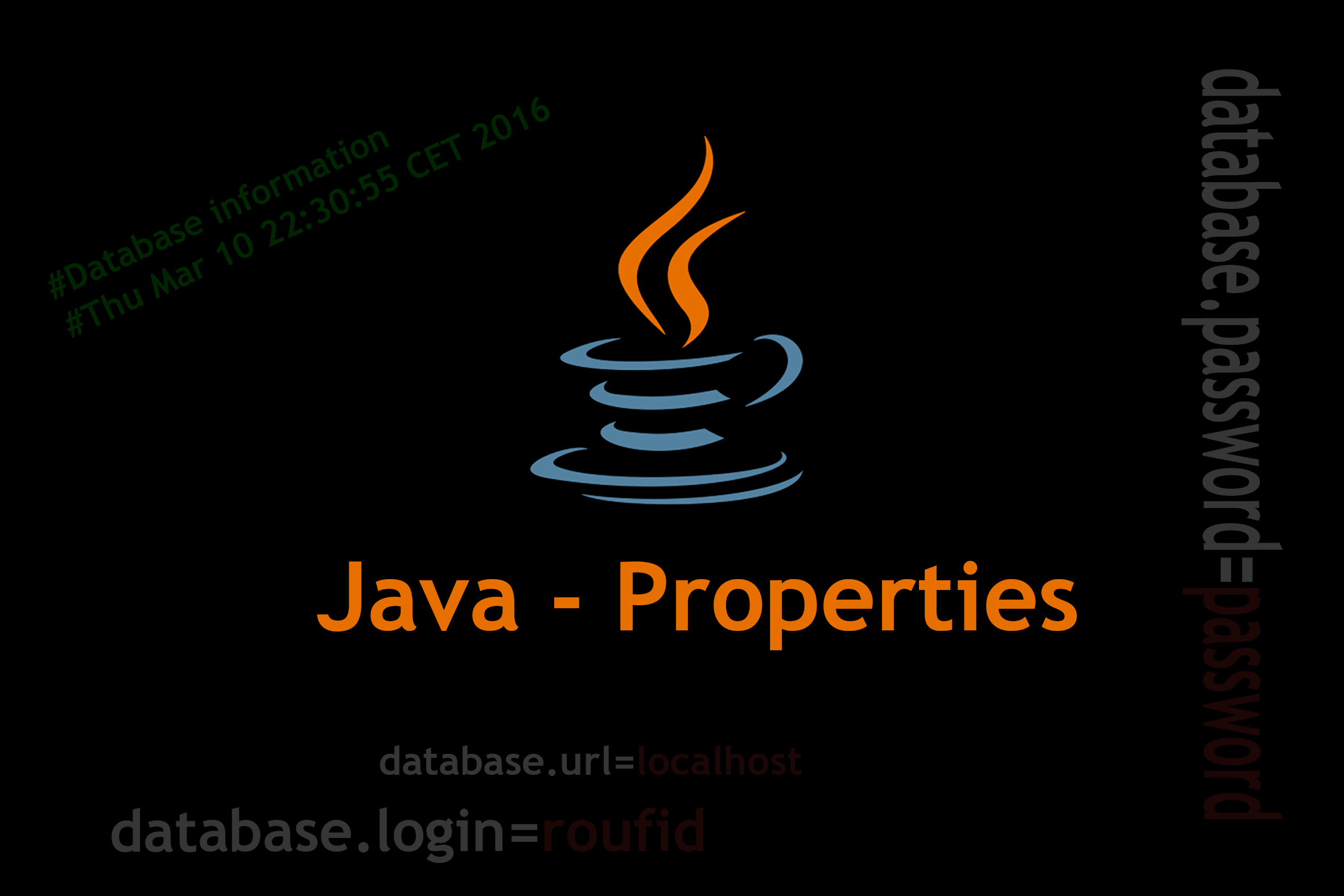 Read properties file in Java Easy tutorial ROUFID