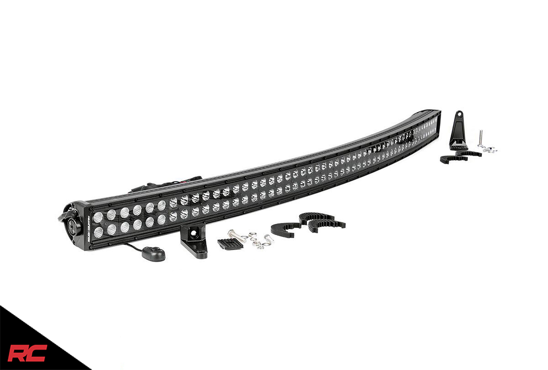 Rough Country 54" Black Series Dual Row Curved CREE LED Light Bar eBay