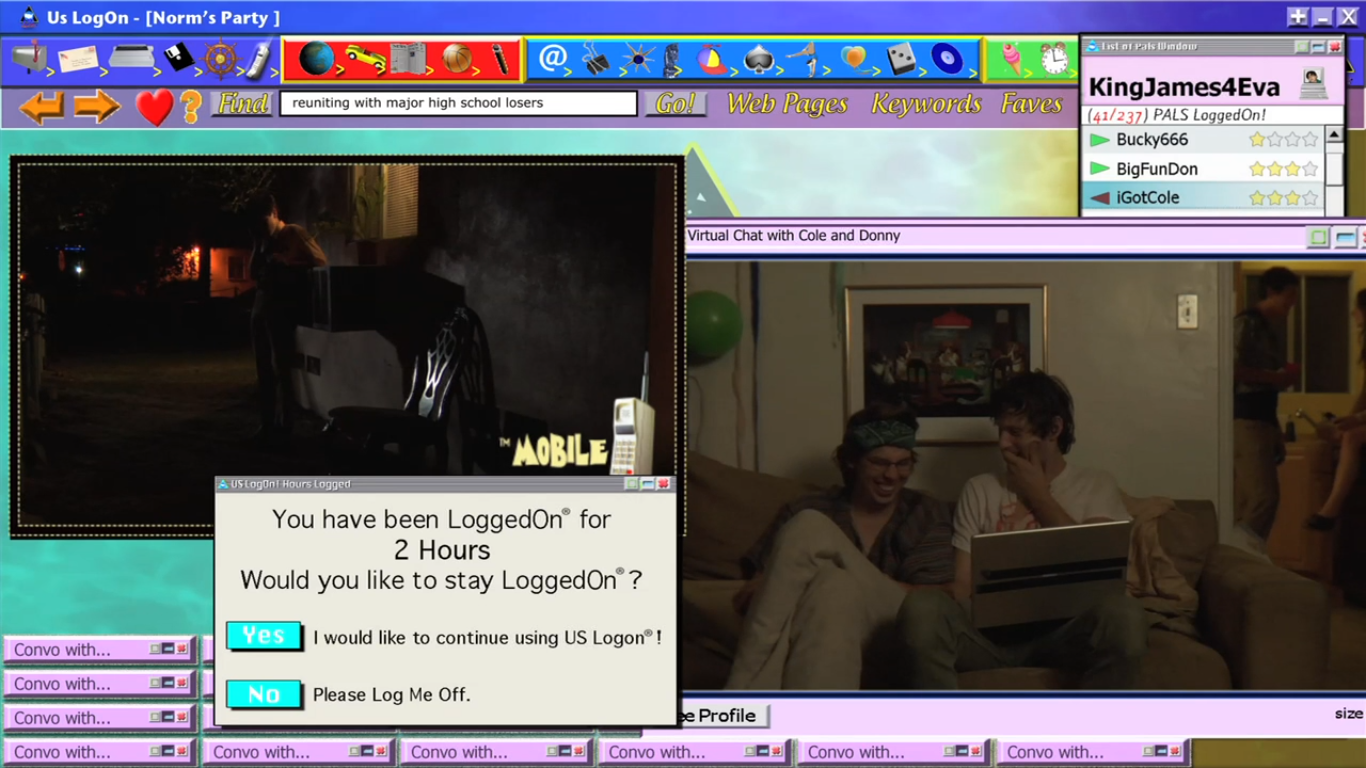 The CyberChaos of ‘0s & 1s’ ROUGH CUT