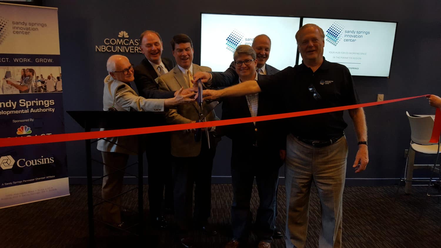 Sandy Springs Innovation Center celebrates ribboncutting Rough Draft
