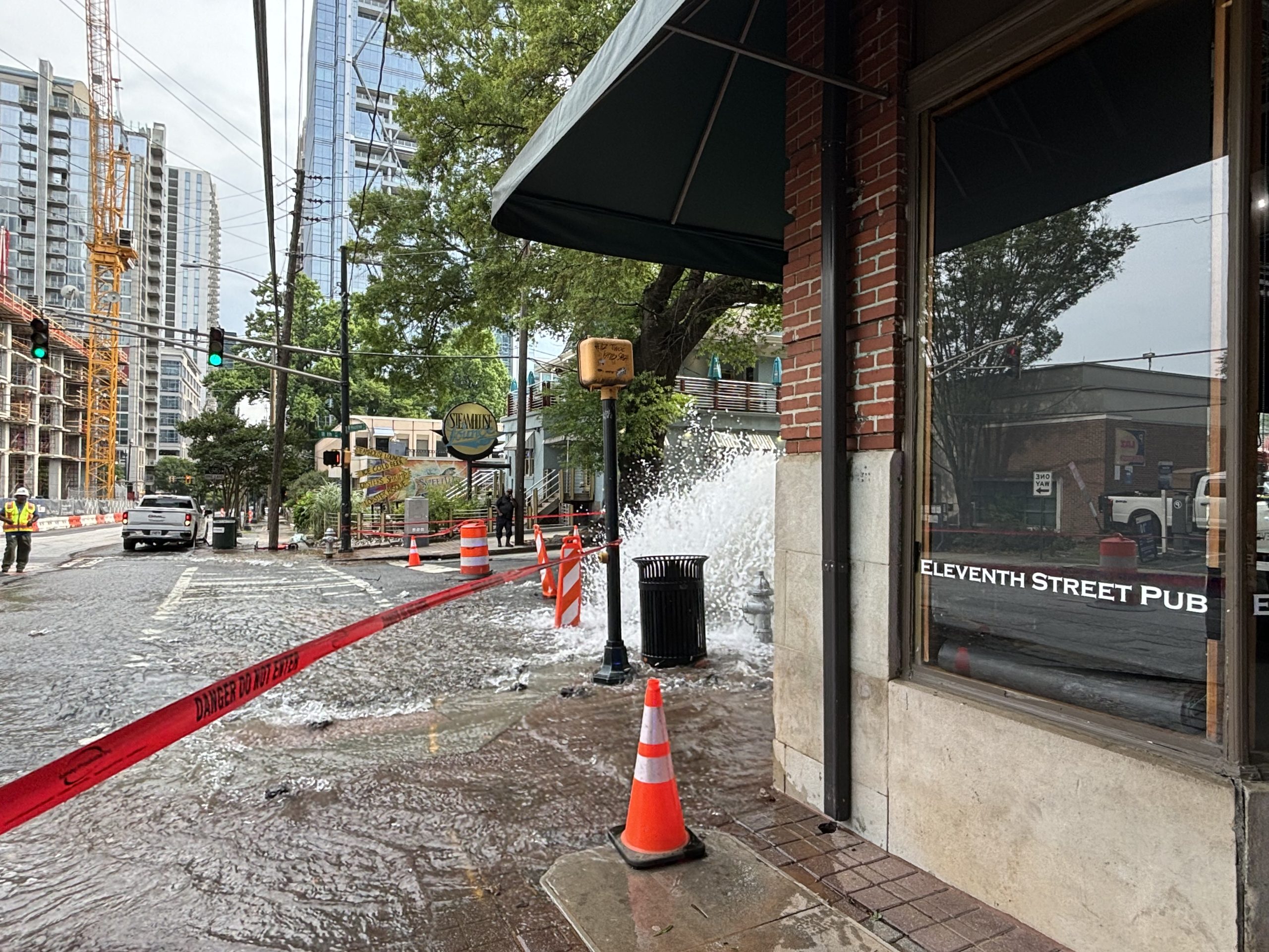 Atlanta restaurants faced closures for a second day due to citywide