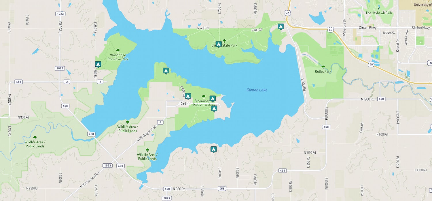 Clinton Lake, Illinois RoughKut