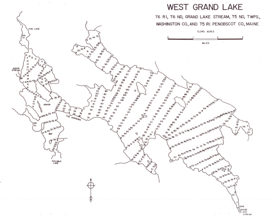 West Grand Lake, Maine RoughKut