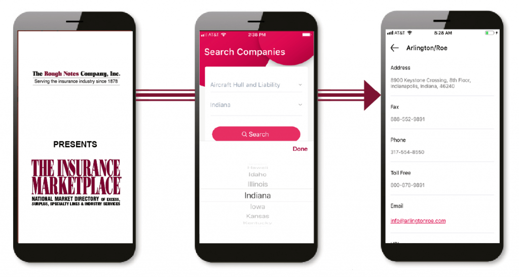 Rough Notes Insurance Marketplace Phone App The Rough Notes Company Inc.