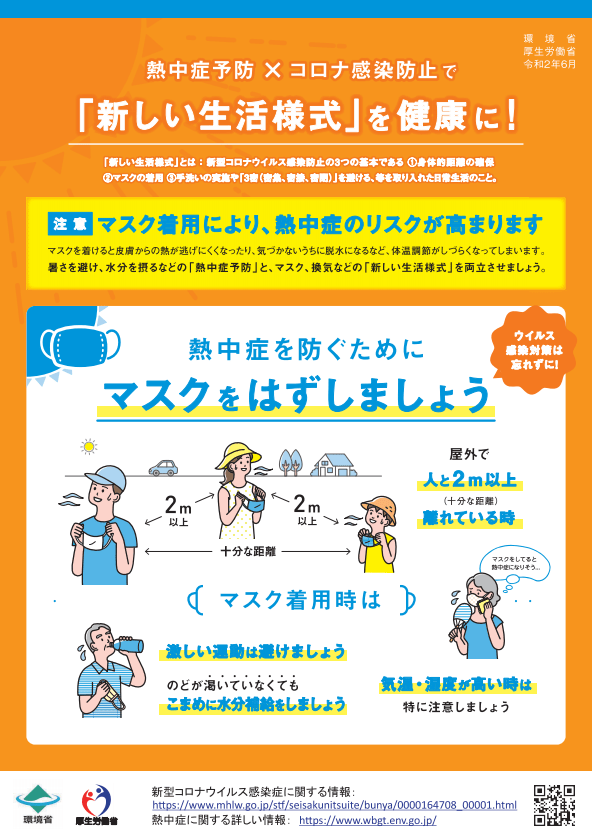 熱中症予防×コロナ感染防止で「新しい生活様式」を健康に！ 労務ドットコム