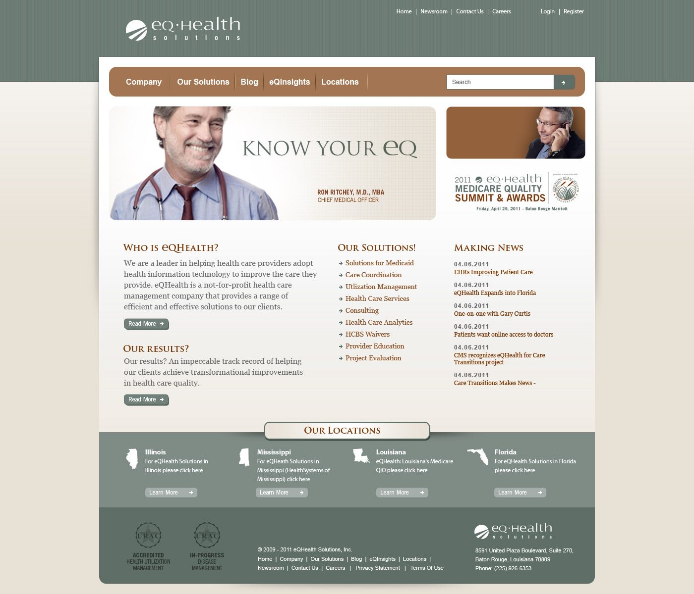 eQHealth Solutions Round 2 Graphics