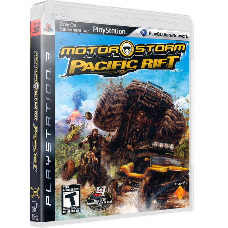 Motorstorm Pacific Rift Playstation 3 Round Designs Games