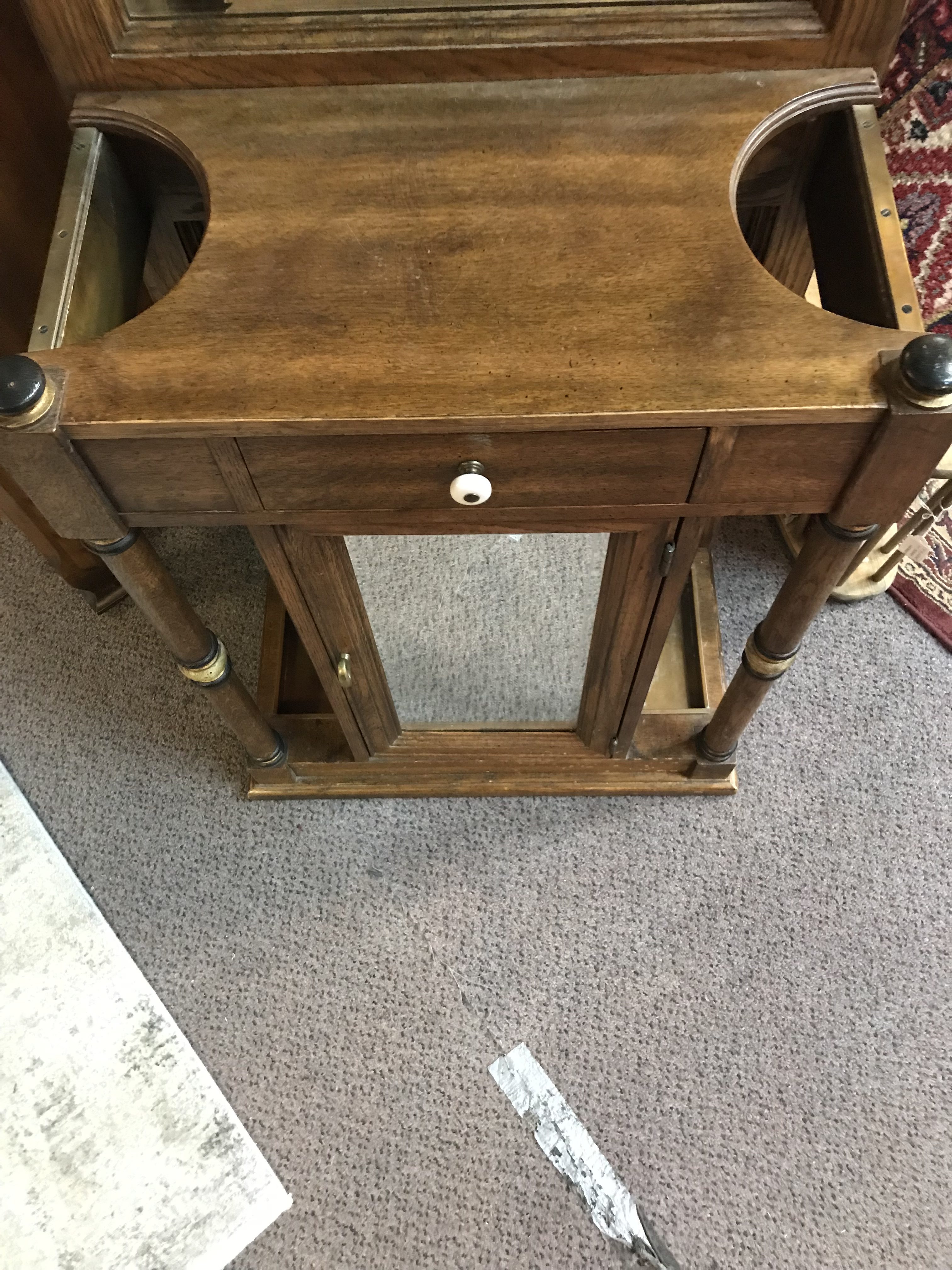 Vintage Hall Tree Round The House