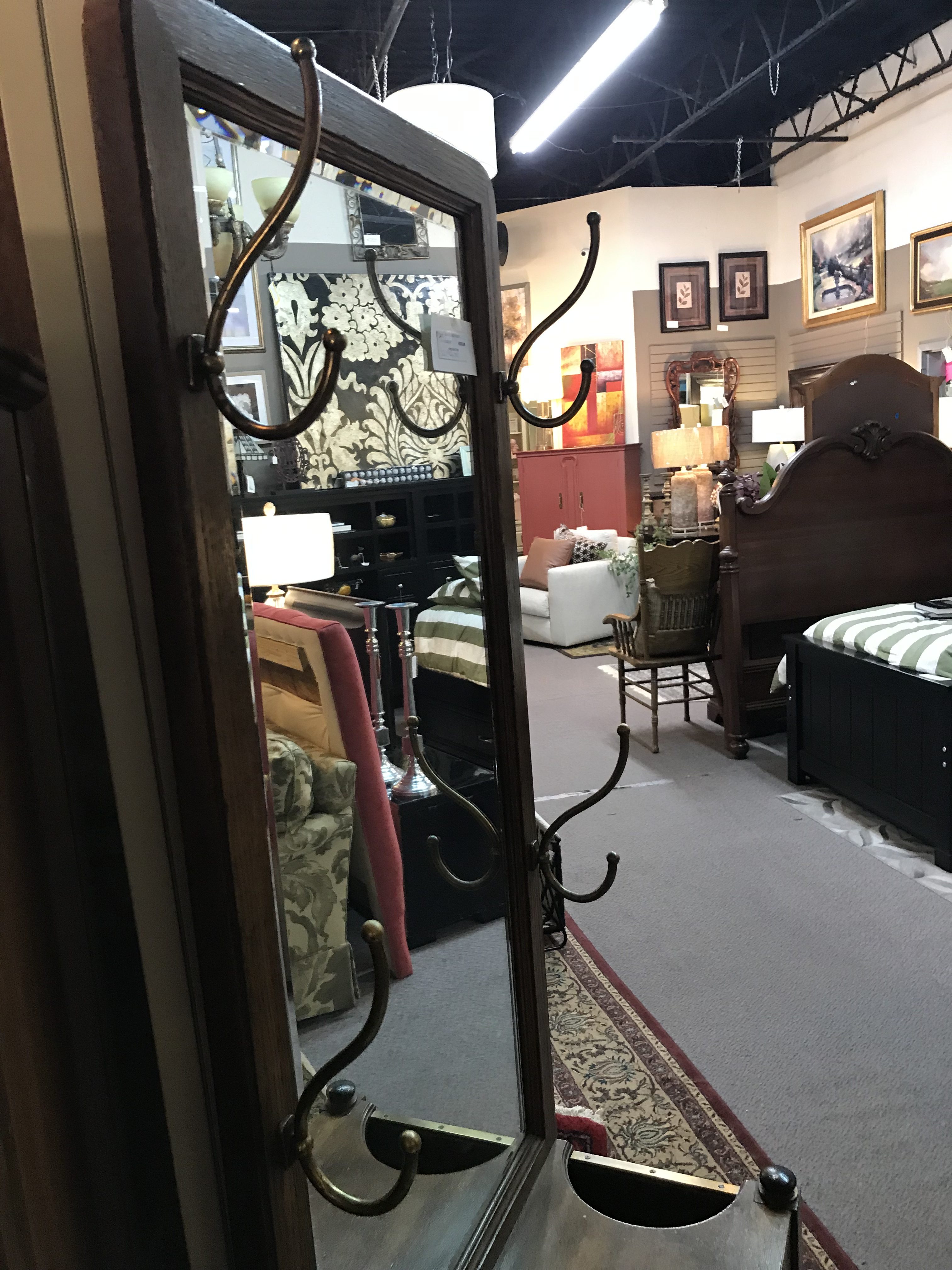 Vintage Hall Tree Round The House