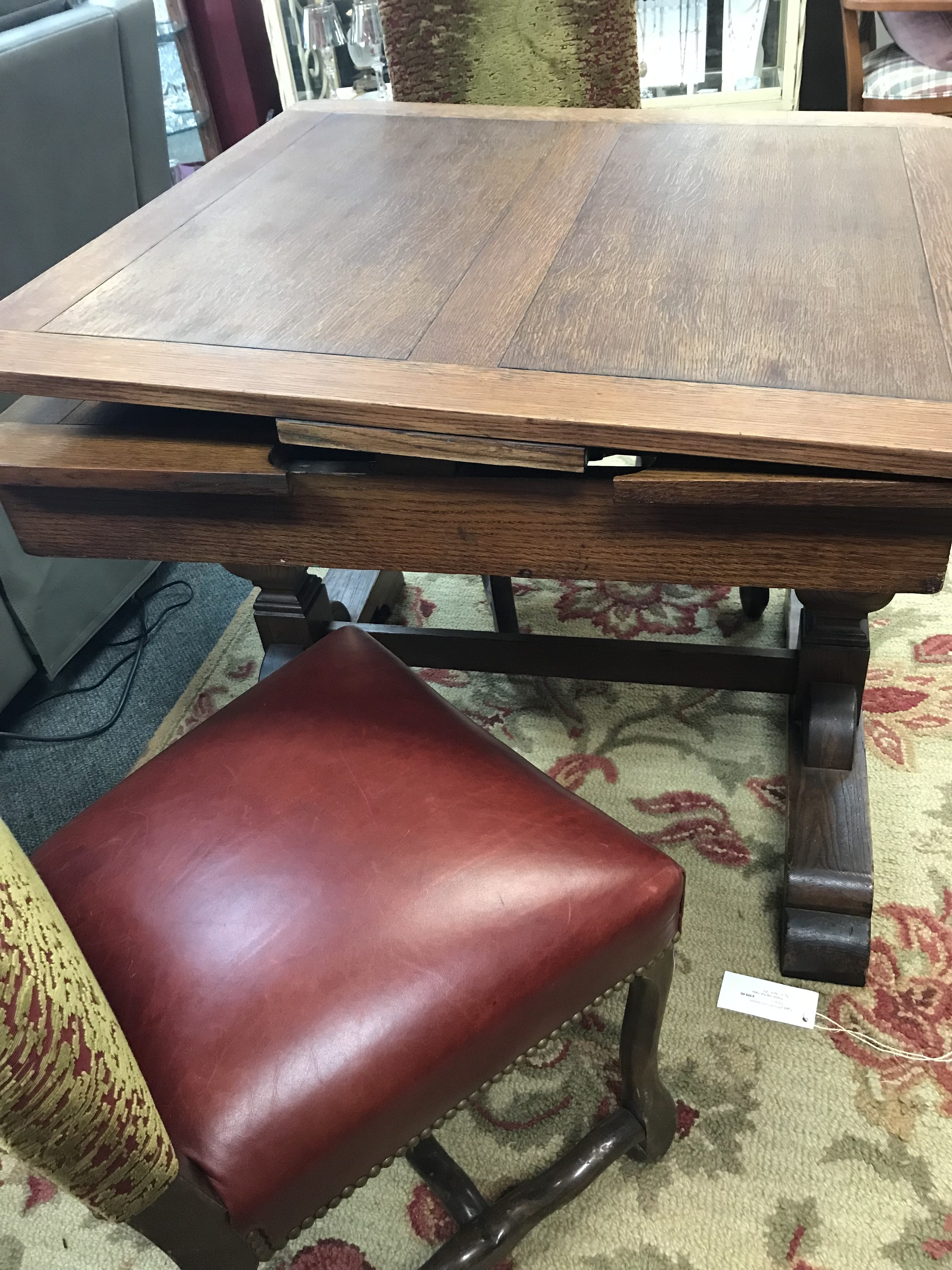 English Oak Pub Table Round The House