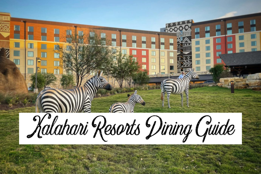 Kalahari Round Rock Dining Guide Dinner Edition Round the Rock