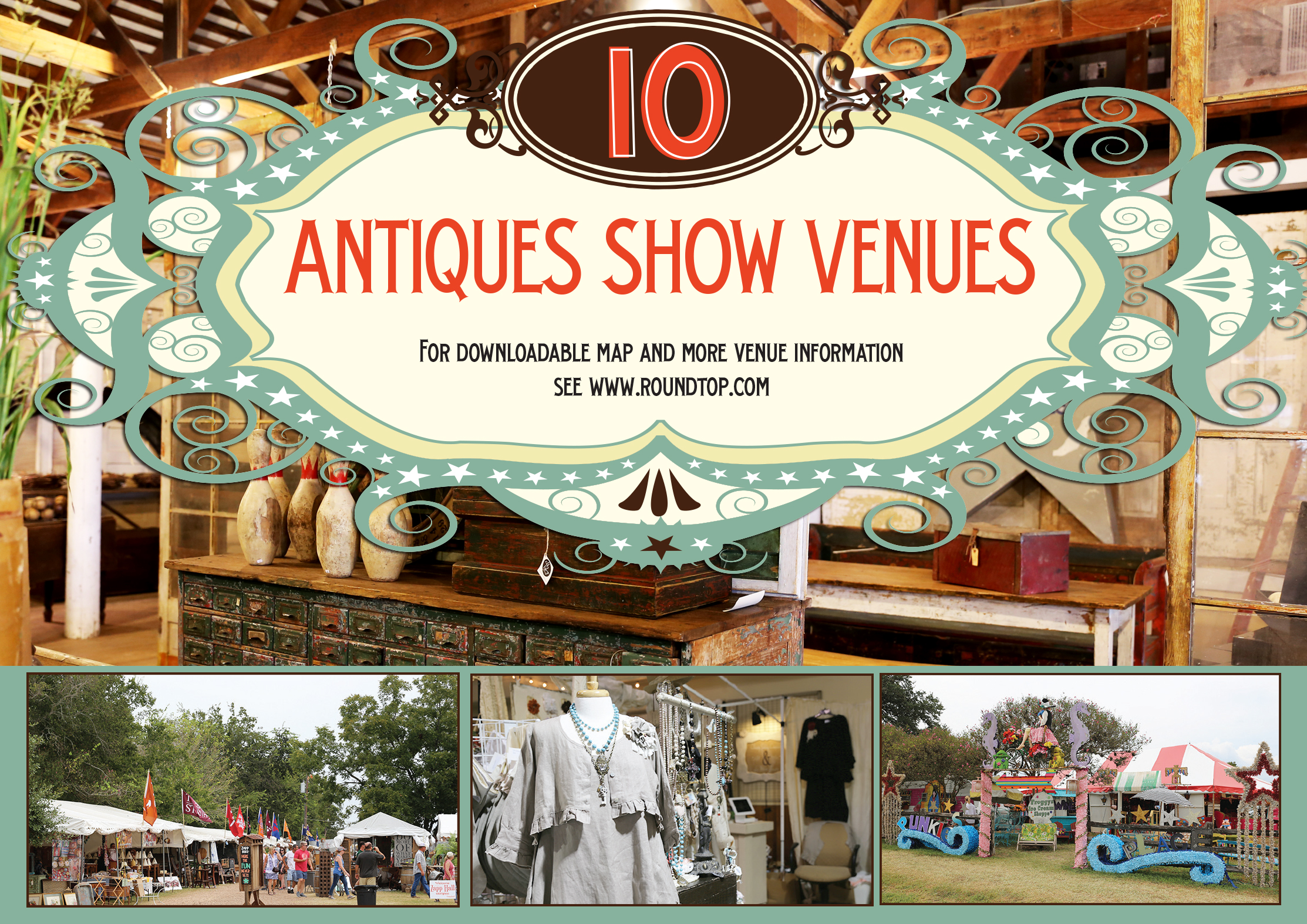 Ten Round Top Antiques Show Venues Round Top