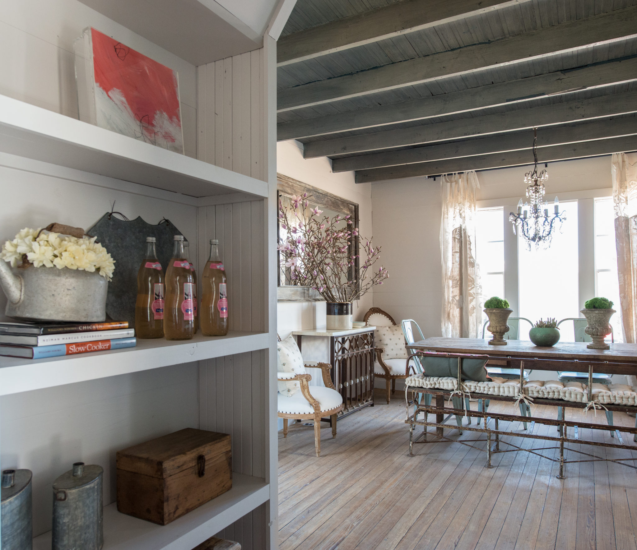 Defining Farmhouse Style Round Top Register