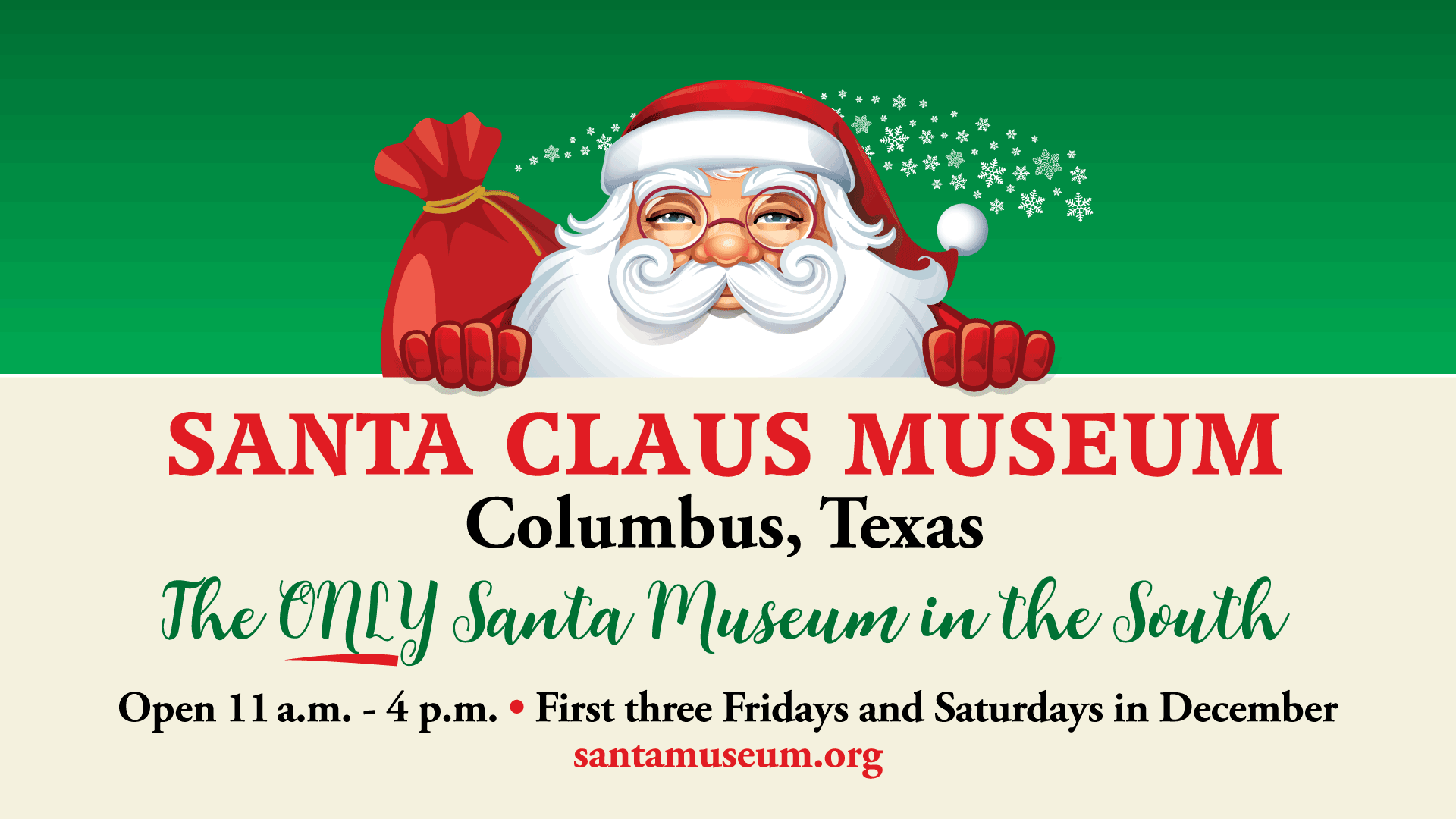 Oneofakind Santa Museum Round Top