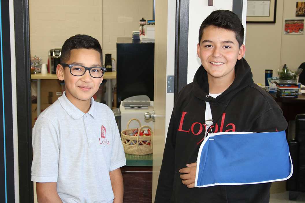 Loyola uniforms encourage pride, students find other ways to express