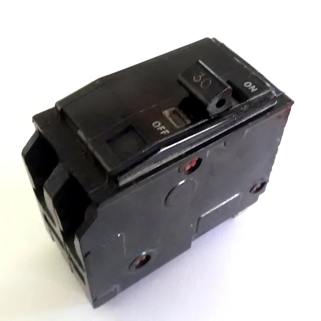 Square D 2 Pole 30 Amp HACR Type Circuit Breaker QO230 RoundyBox
