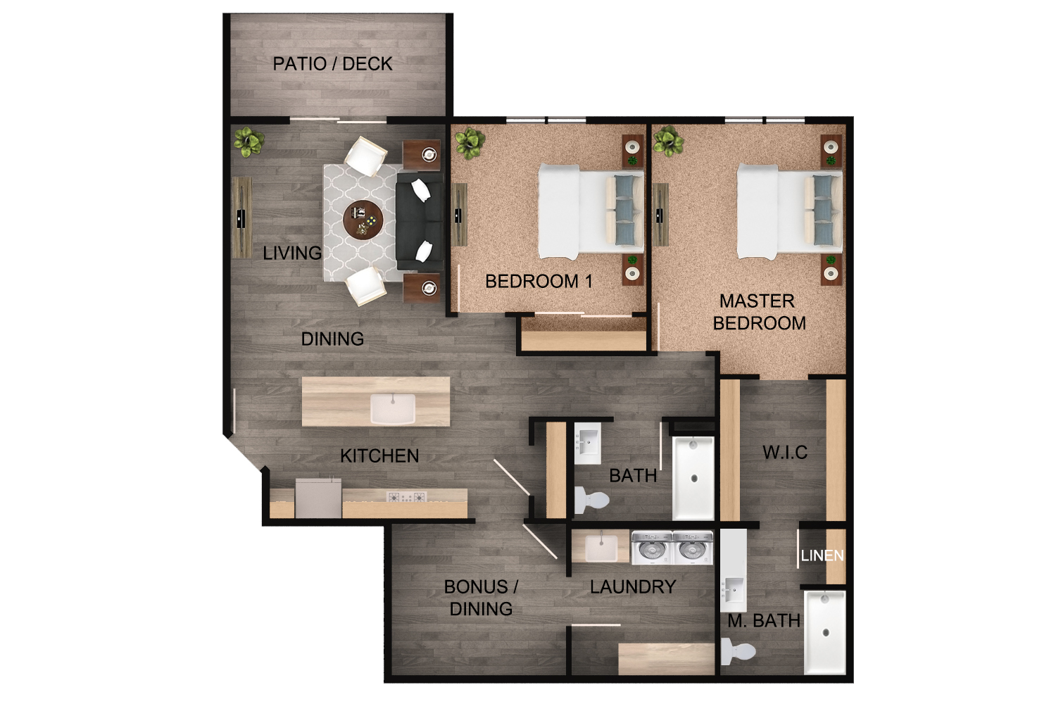 Coldwater Creek Apartments Roush Rentals
