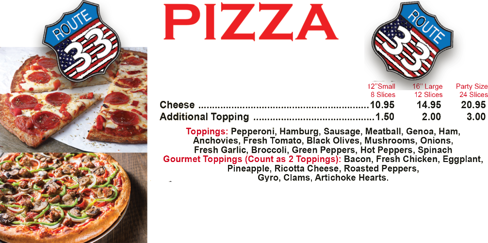 Pizza Route33 Pizza House