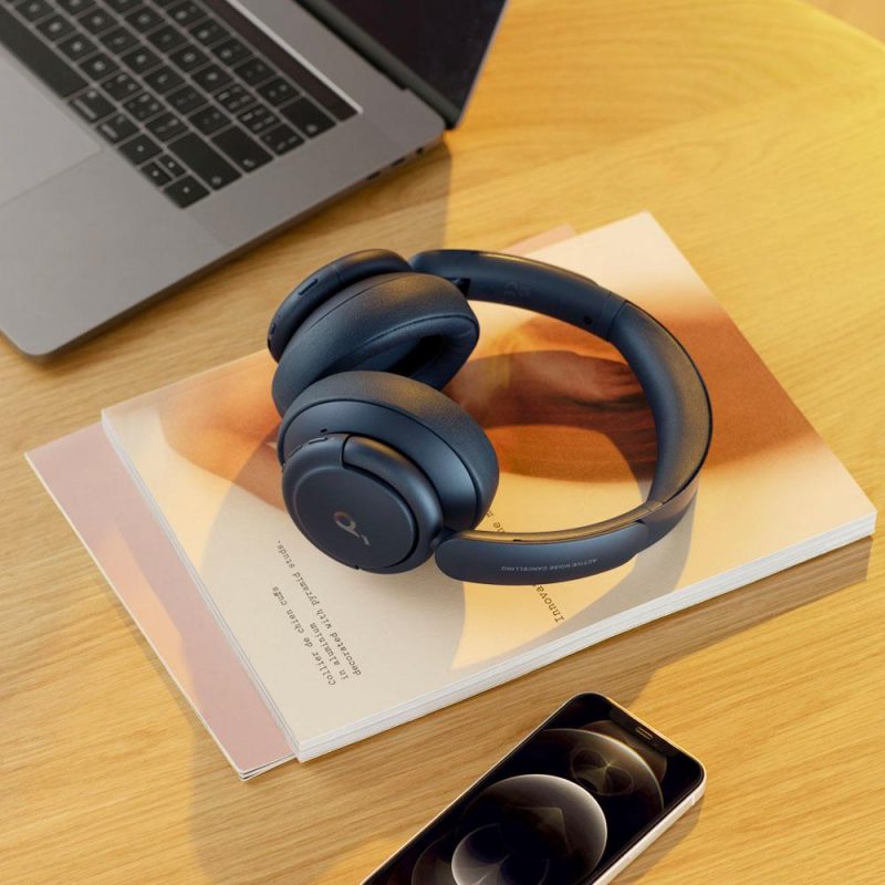 Soundcore Life Q35 are hires, noise cancelling, overear headphones at