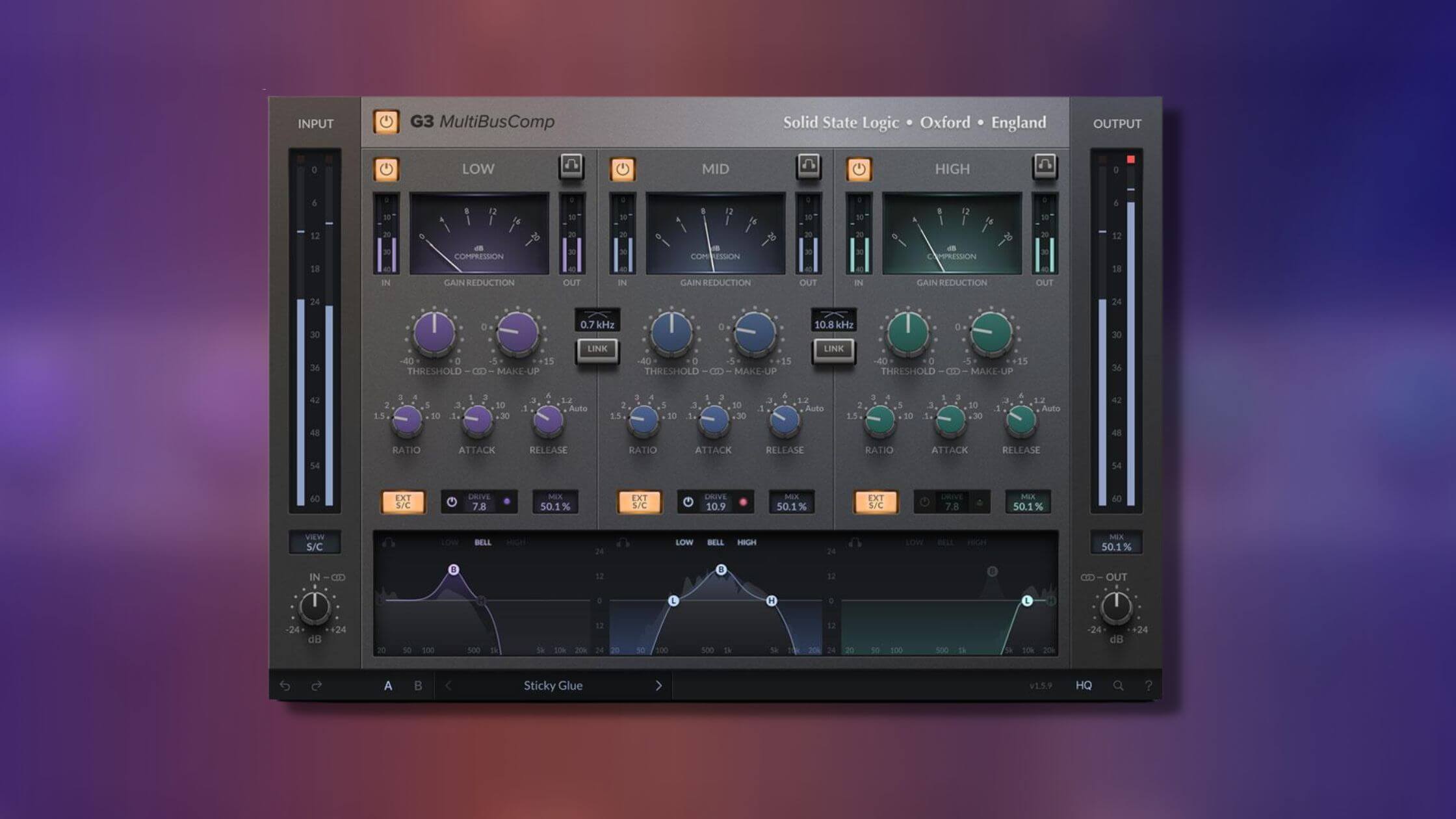 SSL release G3 versatile sidechain compressor your mix