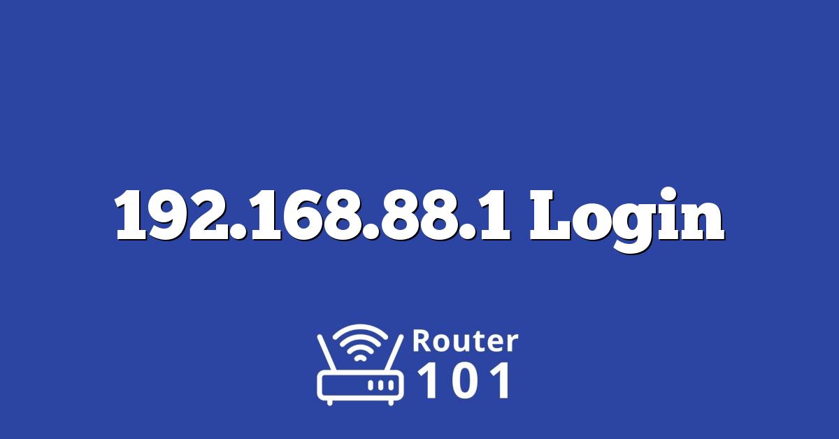 192.168.88.1 Login to Admin Panel with Default Router Password