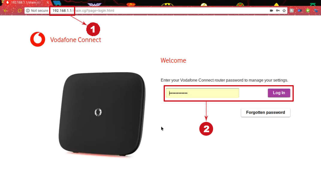 How to Change Vodafone WiFi Password? RouterCtrl