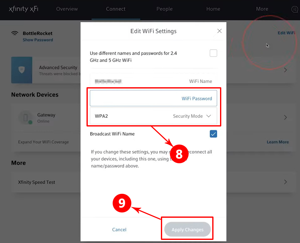 How to Change Xfinity WiFi Password? RouterCtrl