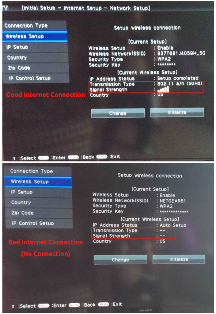Sharp TV Connected to WiFi But No Access (Troubleshooting Sharp TV Connection