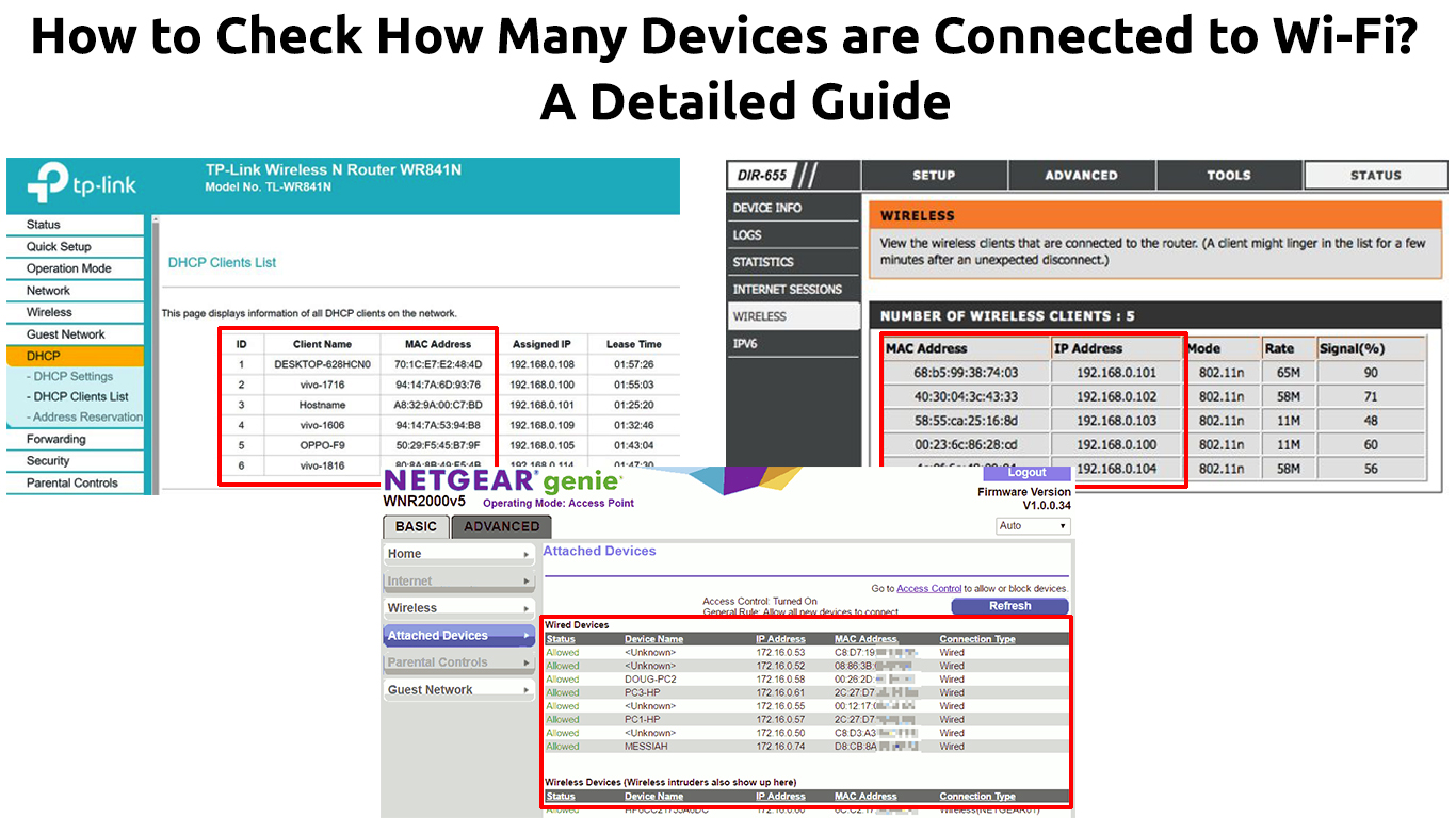How to Check How Many Devices are Connected to WiFi? (A Detailed Guide