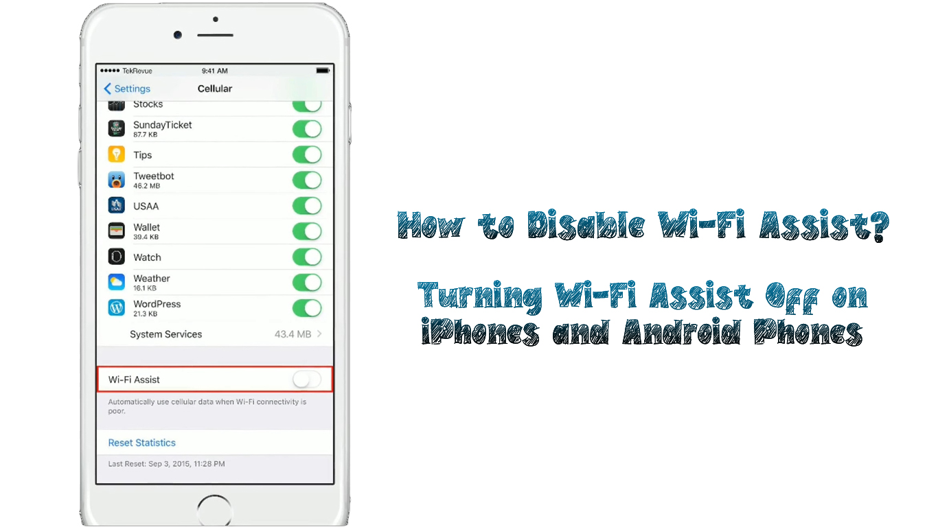 How to Disable WiFi Assist? (Turning WiFi Assist Off on iPhones and