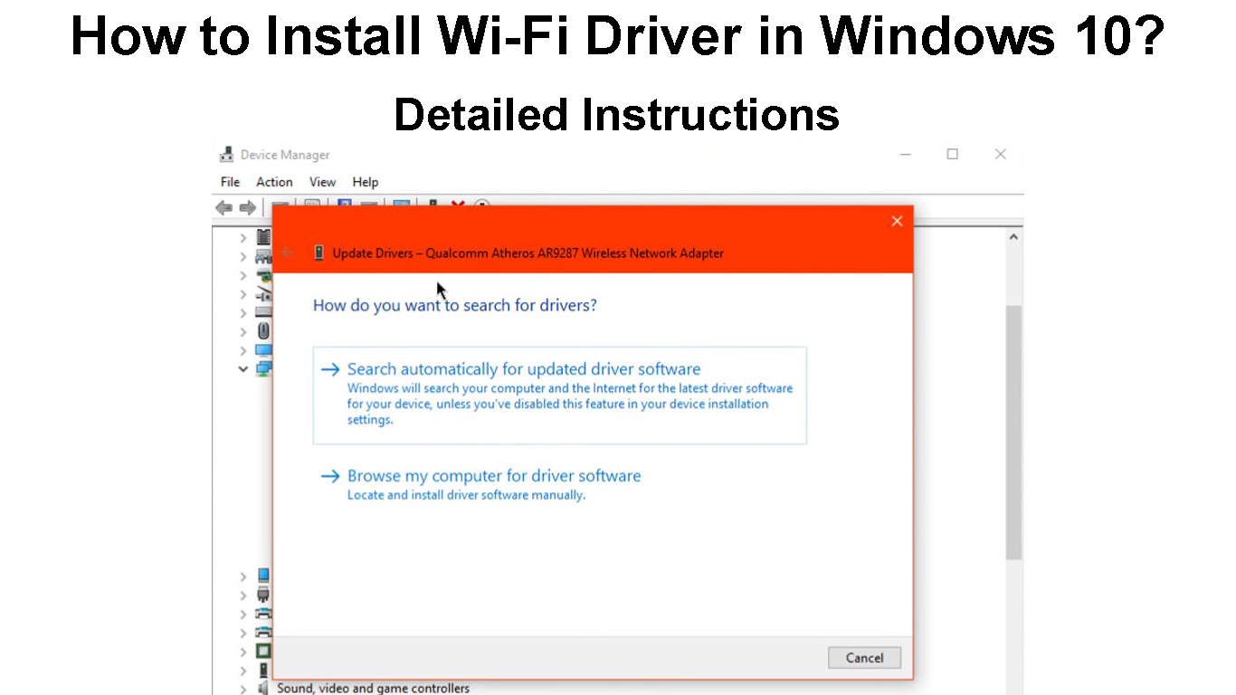 How to Install WiFi Driver in Windows 10? (Detailed Instructions) RouterCtrl