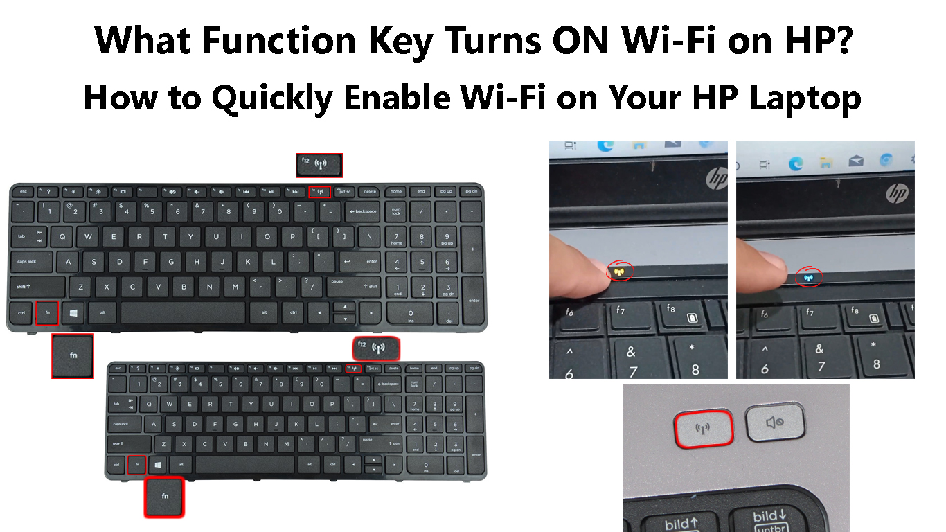 What Function Key Turns ON WiFi on HP? (How to Quickly Enable WiFi on Your HP Laptop) RouterCtrl