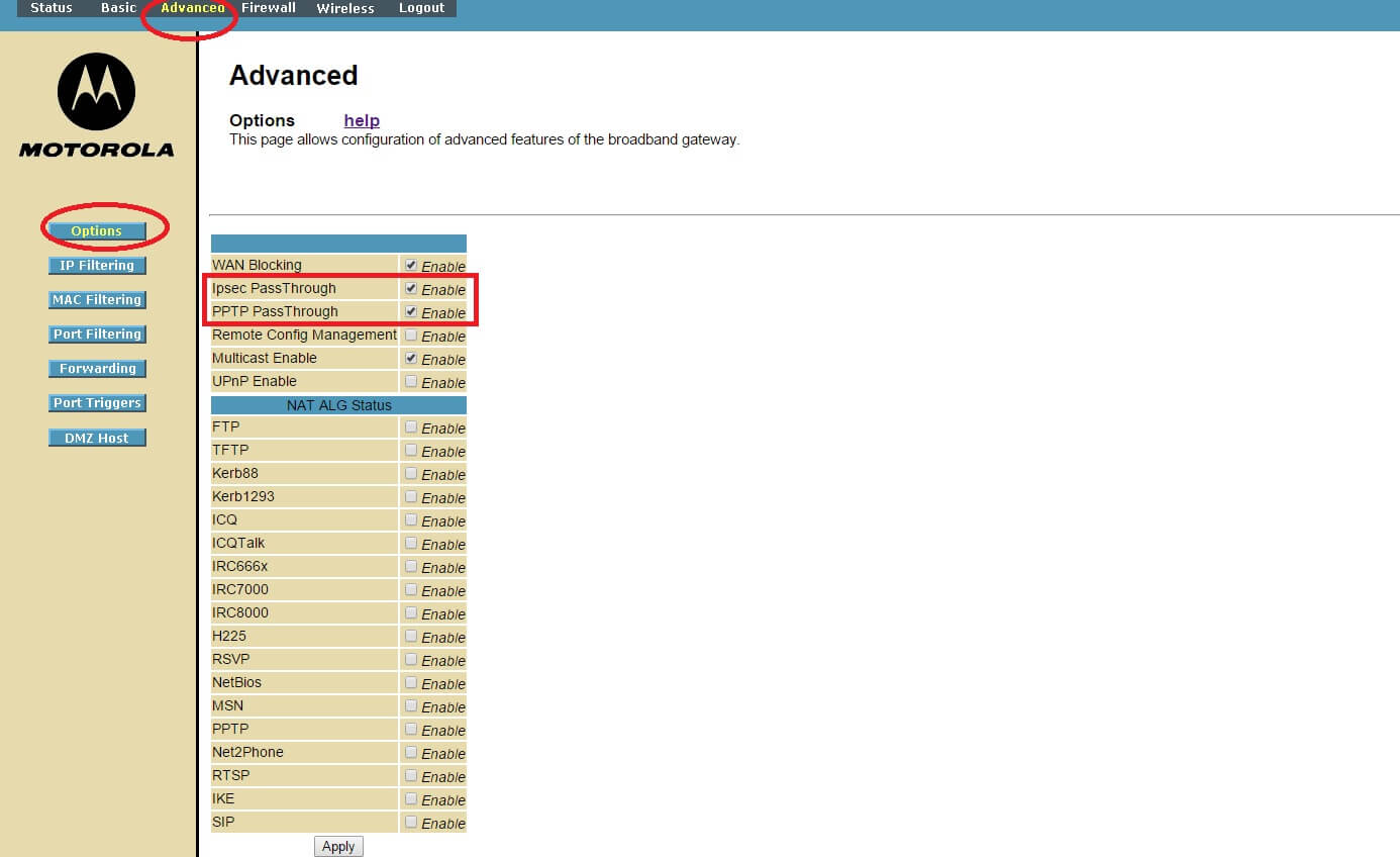 Complete VPN Guide SBG6580 Router Guide