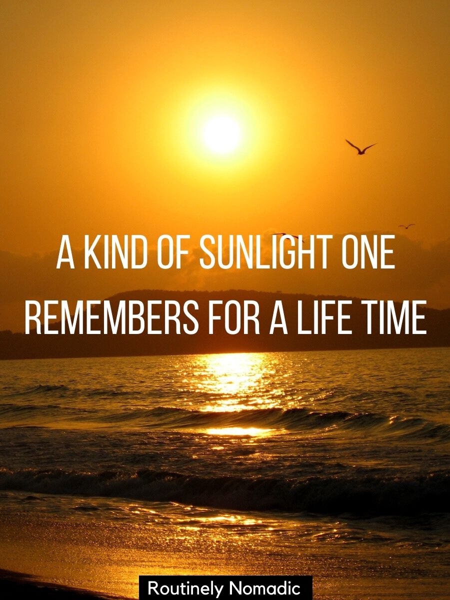 100 Best Sun Captions for that Sunny Day Routinely Nomadic