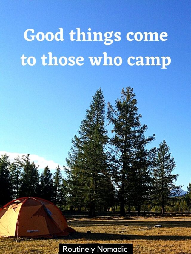 175 Perfect Camping Captions for 2023 Routinely Nomadic