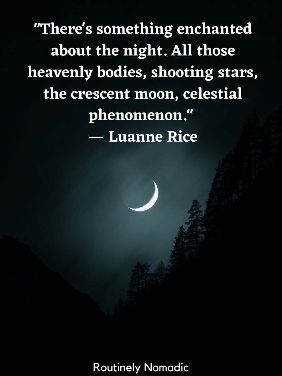 180 Best Moon Quotes Routinely Nomadic